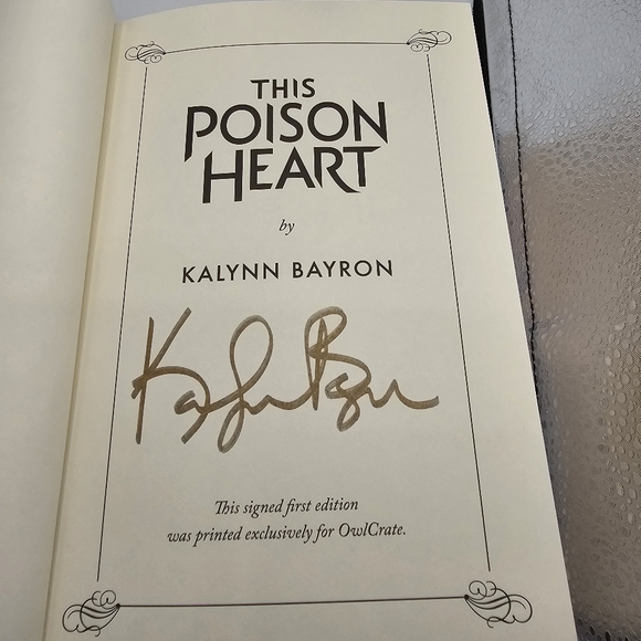 The Poison Heart and The Wicked Fate by Kalynn Bayron 2 Hardcover Books - Picture 4 of 10